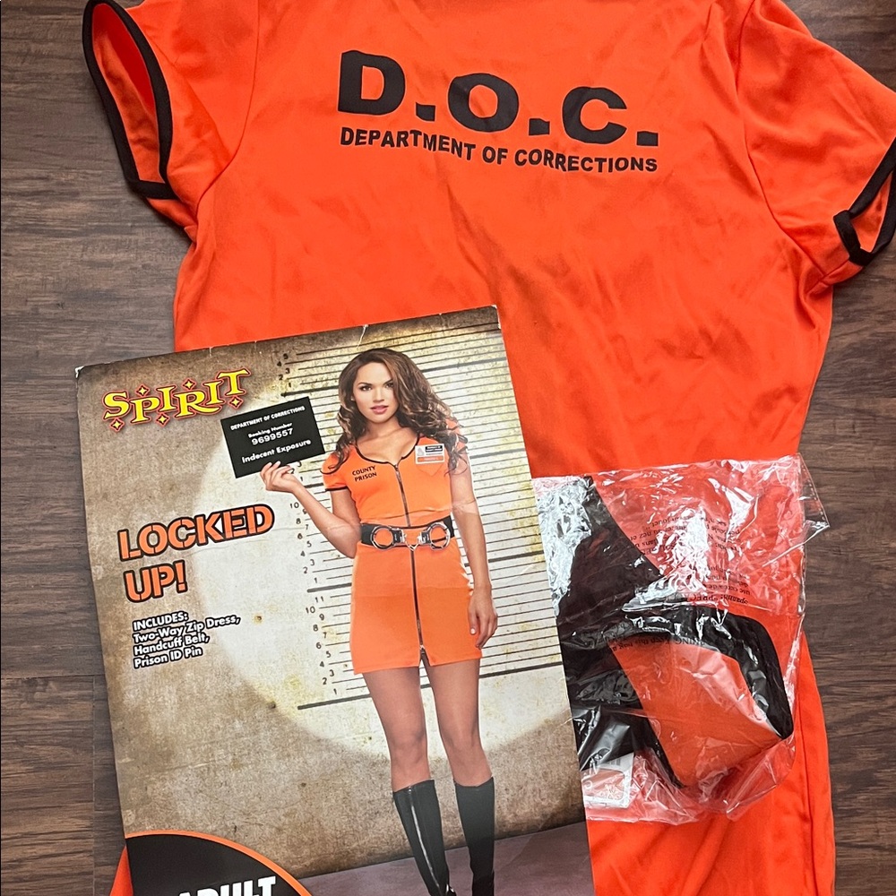 Spirit Orange Inmate Costume
